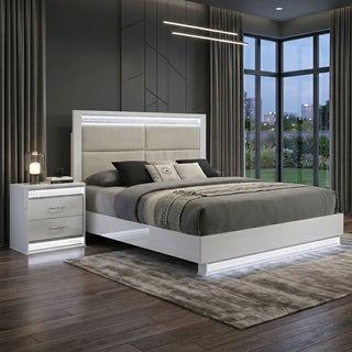 Glam - Bed With LED Headboard