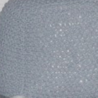 Semi Rounded Pouf, Cable Knitted, Perfect Seating