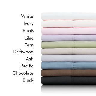 Brushed Microfiber - Short Queen Bed Sheet - White
