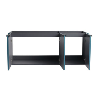 Contemporary Wall Mounted Bathroom Vanity With Soft Close Doors