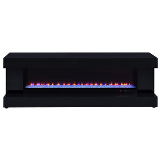 TV Stand Fireplace Console With Bluetooth Speaker