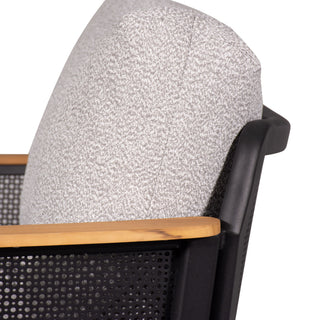 Chair With Armrests (Set of 2) - Black / Black Multi