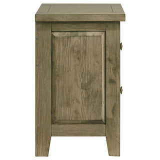 Pelton - 2 Drawer Nightstand - Oak