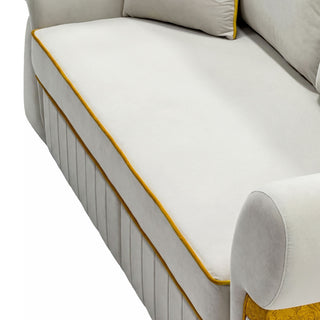 3 Seater Sofa & Pocket Coils And Foam Cushion