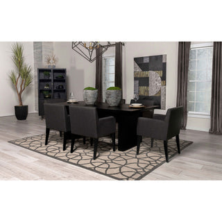 Houston - Rectangular Double Dining Table Top - Black