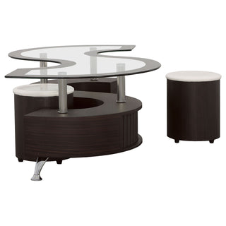 Marley - 3 Piece Coffee Table And Stools Set