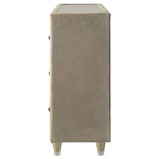 Mika - 8 Drawer LED Fireplace Dresser