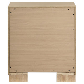 Merritt - 2 Drawer Nightstand - Light Oak