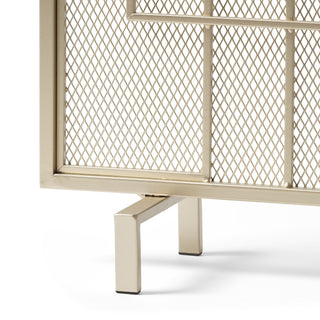 Dorothy - Modern Single Panel Iron Fire Screen