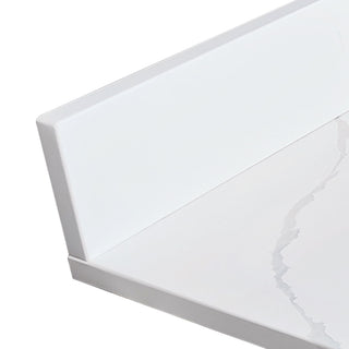 Bathroom Vanity Top With Undermount Sink, 3 Pre Drilled Holes