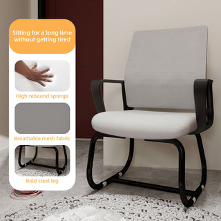 Minimalist Office Chair & Soft Backrest