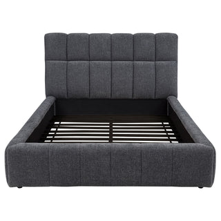 Branson - Platform Bed With Tufted Headboard