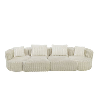Modular Sectional Sofa With Free Combination Design