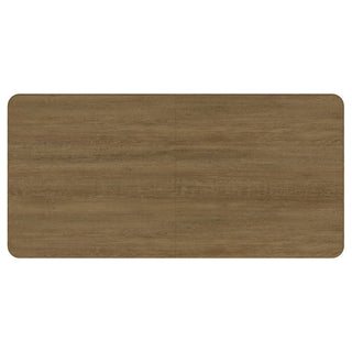 Benson - Extension Leaf Dining Table With Trestle Base - Sand