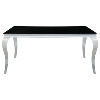 Dining Table - Black / Silver