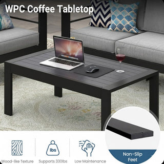 Outdoor Patio Set, All-Weather, Thick Cushions