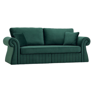 3 Seater Sofa With Pocket Coils And Foam Cushion, Removable Seat