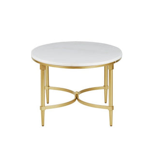 Bordeaux - Coffee Table - White / Gold