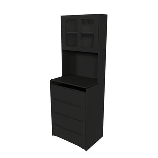 3 In 1 Vanity Table With LED Mirror & Storage Stool For Bedroom