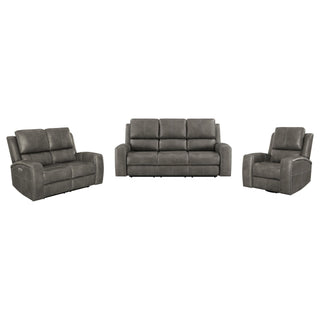 Boyce - Triple Power Reclining Sofa Set With Independent Headrest