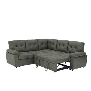 Convertible Sectional Sofa Bed & Pull Out Sleeper And Storage