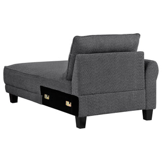 Verona - Loose Back Sectional Sofa - Gray