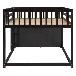 Bunk Bed With 4 Drawers And 3 Shelves