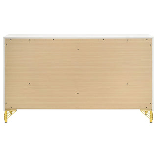 Chesney - 6 Drawer Bedroom Dresser - White