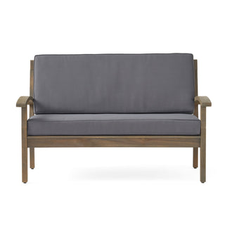 Outdoor Chat Set With Coffee Table And Loveseat