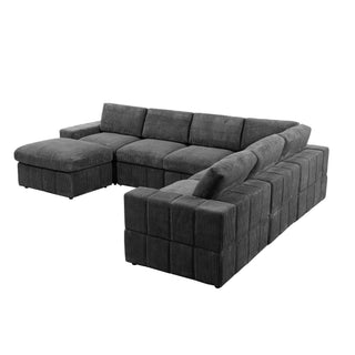 Modular Sectional Sofa, Reversible Set