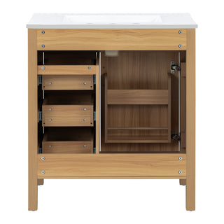 Modern Traditional Bathroom Vanity With Sink