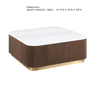 Contemporary Square Table