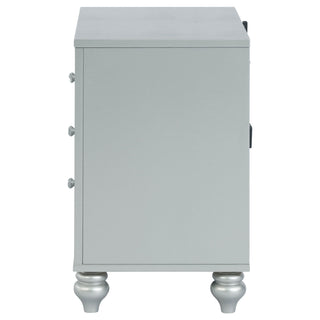 Menlo - 2 Drawer Nightstand - Gray