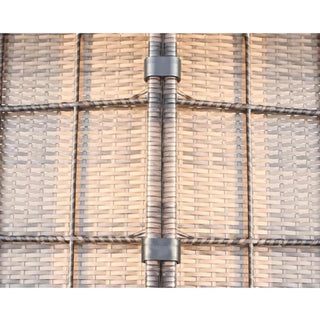 Comfortable Modern Patio Rattan Sectional Set With Cushions