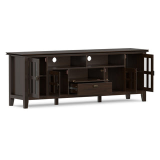 Artisan - TV Media Stand - Tobacco Brown