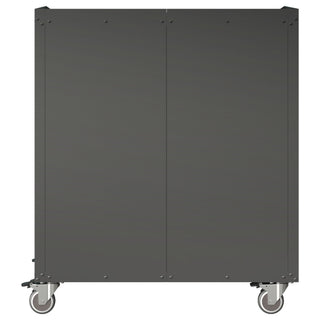 Heavy Duty Metal Storage Cabinet With Wheels 3 Drawer Tool Cabinet For Garage, Office, And Home Organizer Solutions