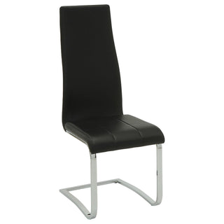 High Back Side Chairs Dining Chairs With Padded Upholstery (Set of 4)