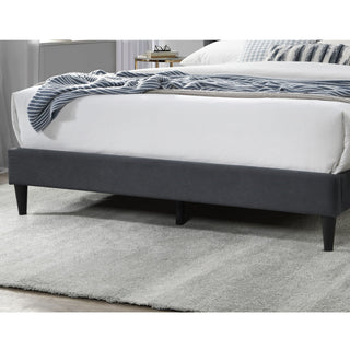 Bed Upholstered Box Design Headboard