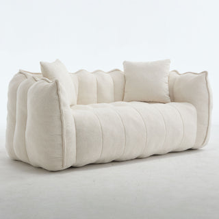 Cozy Beanbag Chair With High Resilience Foam Core For 2