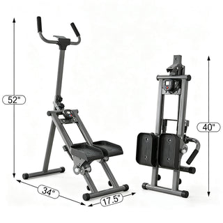 Stair Stepper Machine, Vertical Climber Exercise Equipment With LSD Display
