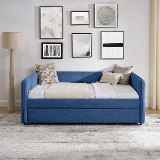Upholstered Daybed With Pop Up Trundle