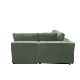 Reversible Modular Sectional Sofa With Custom Configuration