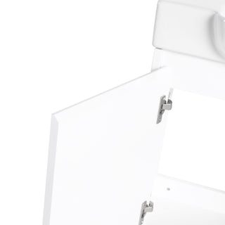 Wall Mounted Bathroom Vanity With Sink & Soft Close Door