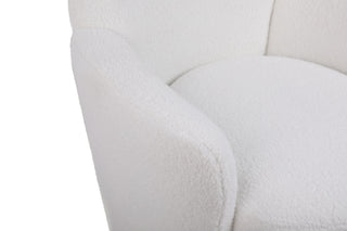 Teddy Swivel Barrel Chair, Swivel Accent Chairs Armchair For Living Room