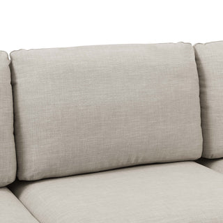 Upholstered Modular Sectional With Tall Legs