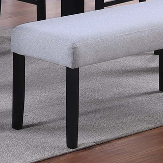Contemporary Dining Bench Soft Upholstered