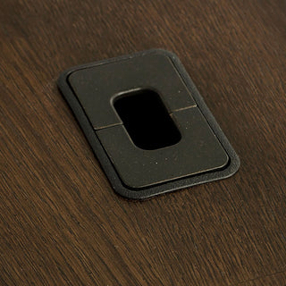 Stigham - 5 Drawer Credenza Office Desk - Oak