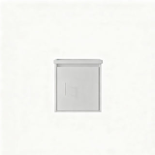 20" Floating Bathroom Vanity Combo With Wall Cabinet, Ceramic Sink & Soft Close Doors - White