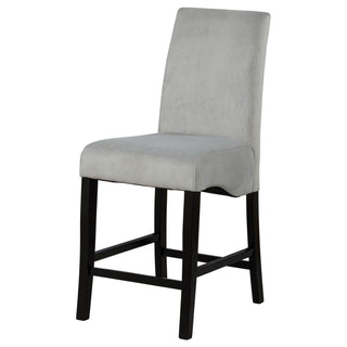 Upholstered Counter Stools (Set of 2) - Gray