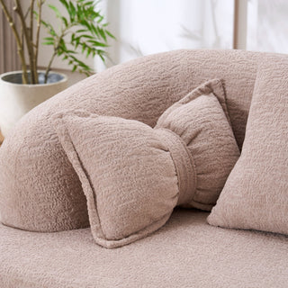 Foldable Sofa Bed, Boneless Couch Convertible Sleeper With 4 Pillows